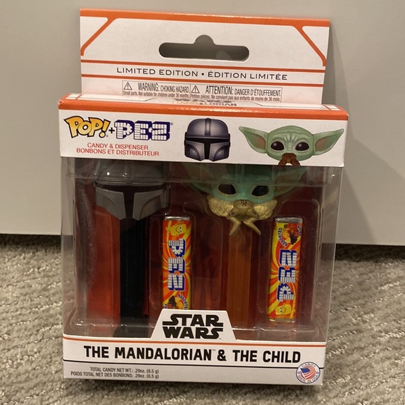 New/Unopened Funko Pop Pez Mandalorian & The Child - Picture 2 of 9